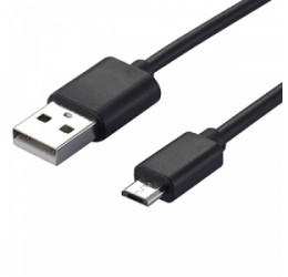 Cabo USB 2.0 X Micro USB 1M Preto - Arcticus