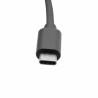 Cabo USB 3.0 Macho X USB 3.1 Tipo C Macho 1M Preto - Arcticus