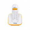 TELEFONE SEM FIO COM IDENTIFICADOR DE CHAMADAS - INTELBRAS TS 3110 BRANCO/AMARELO